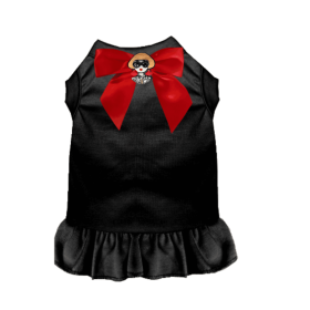 Acrylic Brooch So Vogue Dress (Color: Black, size: medium)