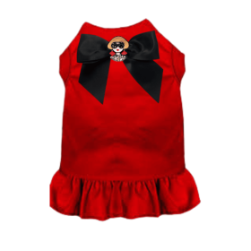 Acrylic Brooch So Vogue Dress (Color: Red, size: 2X Large)