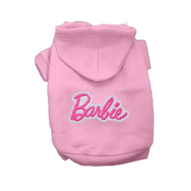My Cozy Barbie Dog Hoodie (Color: Cream, size: XL)