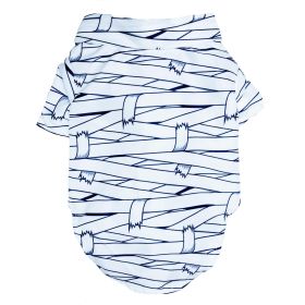 Halloween Camp Shirts (Color: Mummy, size: 2X-Large)