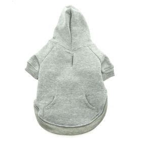 Flex-Fit Dog Hoodie (Color: Gray, size: medium)